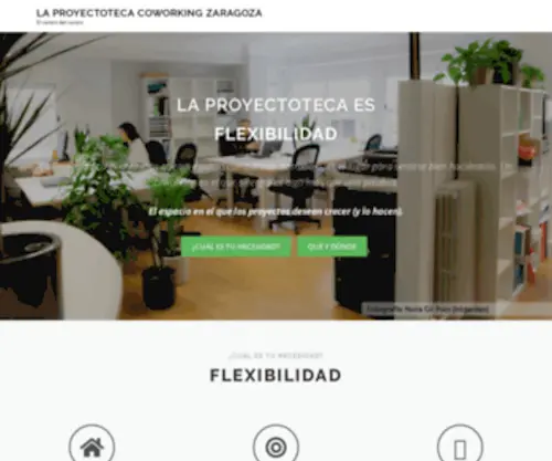 Laproyectoteca.com(El centro del centro) Screenshot