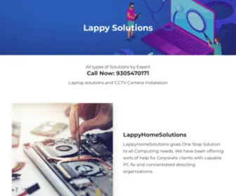 Lapsservices.com(Best Lappy Solutions) Screenshot