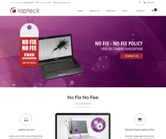 Lapteck.com(Home) Screenshot