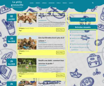 Laptitegrenouille.com(La ptite grenouille) Screenshot