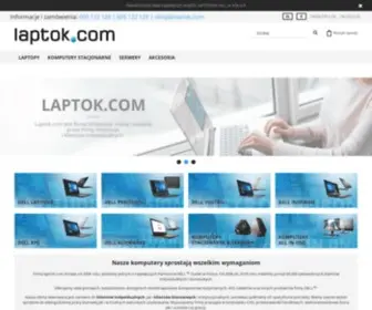 Laptok.com(Sklep komputerowy) Screenshot