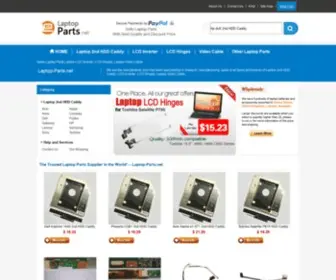 Laptop-Parts.net(Retail Laptop parts 2nd HDD Hard Drive Caddy) Screenshot