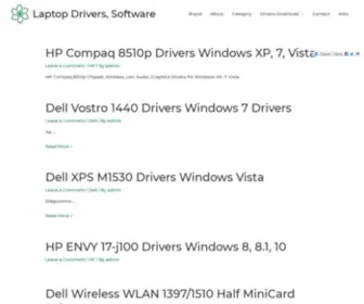 Laptop-Software.com(Laptop Drivers) Screenshot