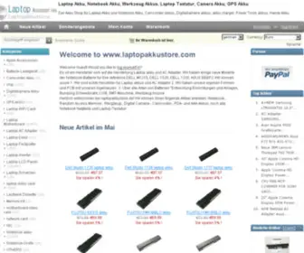 LaptopakkuStore.com(Erhalten) Screenshot