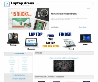 Laptoparena.net(Laptop arena) Screenshot