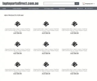 Laptopartsdirect.com.au(Laptop parts from) Screenshot