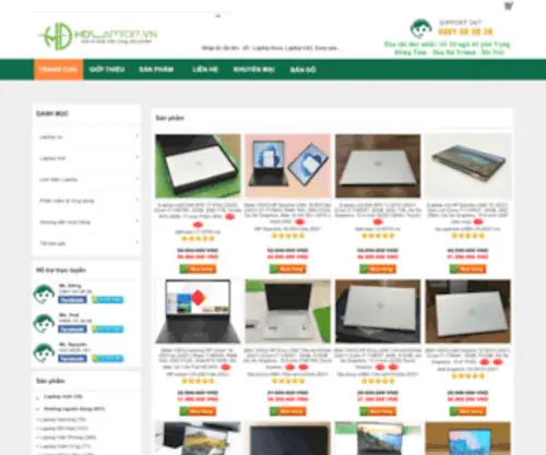 Laptopcuhanoi.com.vn(HD Laptop) Screenshot