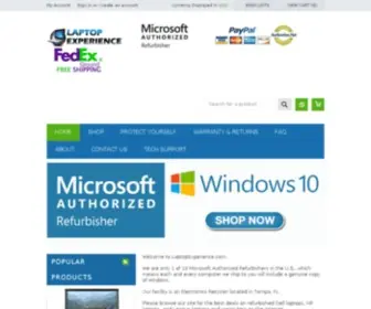 Laptopexperience.com(Laptop Experience) Screenshot