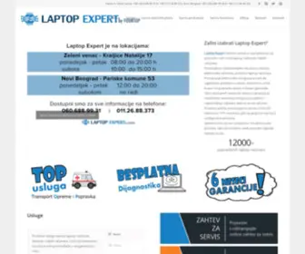 Laptopexpert.rs(Laptop Expert) Screenshot