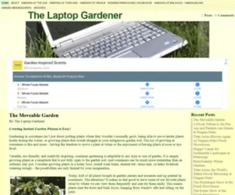 Laptopgardener.com(The Laptop Gardener) Screenshot