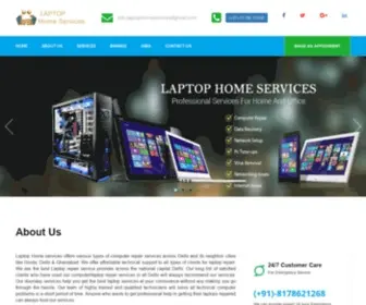 Laptophomeservices.com(Laptop Repair Service) Screenshot