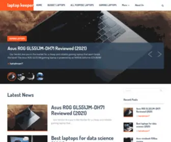 Laptopkeeper.com(Laptop keeper) Screenshot