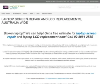 LaptoplCDscreen.com.au(Laptop Screen Repairs & LCD Replacements) Screenshot