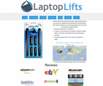 Laptoplifts.com(Laptop Lifts) Screenshot