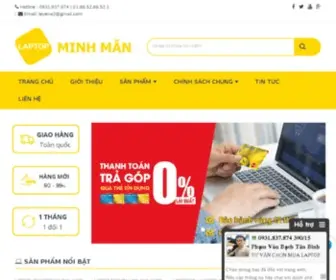 Laptopminhman.com(Cửa) Screenshot