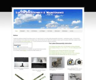 Laptoppartstore.com(Laptop parts) Screenshot