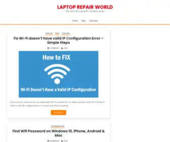 Laptoprepair.world(Laptop Repair World) Screenshot