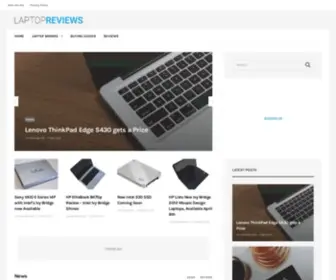 Laptopreviews.com(Laptop Reviews) Screenshot