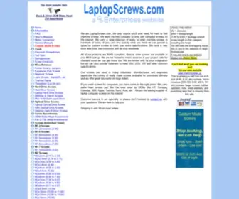 Laptopscrews.com(Our most popular item) Screenshot