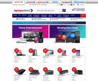 Laptopsdirect.co.uk(Laptops Direct) Screenshot