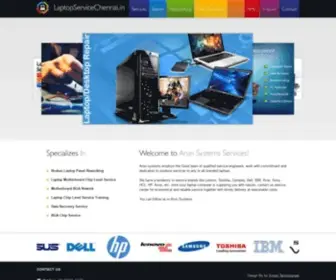 Laptopservicechennai.in(Laptop Service in Chennai) Screenshot