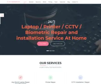 Laptopserviceinhome.in(Laptop & Desktop Repair in Home Service Rs 100 Call) Screenshot