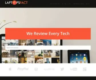 Laptopsfact.com(Laptops Fact) Screenshot