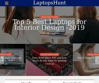 Laptopshunt.com(Best Laptops Buying Guide & Reviews) Screenshot