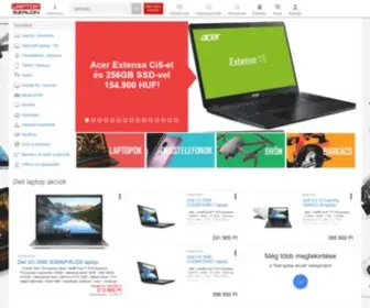 Laptopszalon.hu(5.000 Ft szervizkupon új laptopod mellé) Screenshot