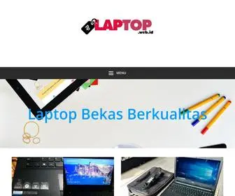 Laptop.web.id(Toko Laptop Terpercaya) Screenshot