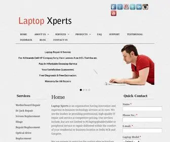 LaptopXperts.com(Laptop Xperts/Laptop Experts) Screenshot