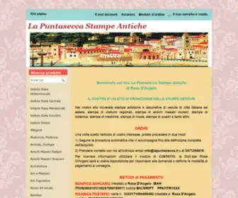 Lapuntaseccastampeantiche.com(La Puntasecca stampe antiche) Screenshot