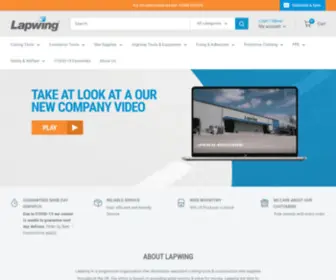 Lapwinguk.com(Lapwing UK) Screenshot