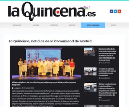 Laquincena.es(La Quincena) Screenshot