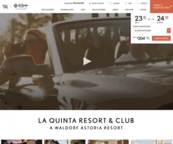 Laquintaresort.com(La Quinta Resort & Club) Screenshot