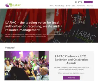 Larac.org.uk(Home) Screenshot