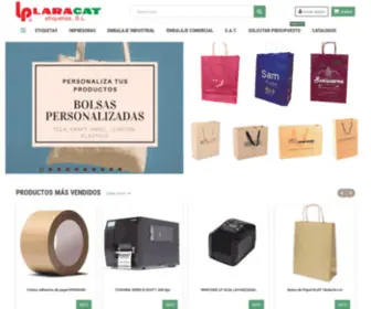 Laracat.com(Laracat Etiquetas S.L Tienda Online) Screenshot