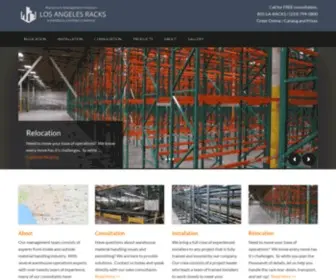 Laracks.com(Los Angeles Racks) Screenshot