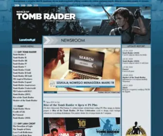 Laracroft.pl(World of Tomb Raider) Screenshot