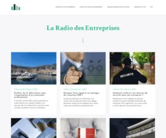 Laradiodesentreprises.com(La Radio des Entreprises) Screenshot