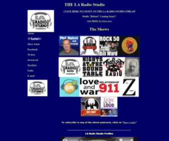 Laradiostudio.com(The LA Radio Studio) Screenshot