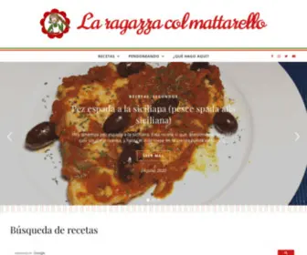 Laragazzacolmattarello.com(La ragazza col mattarello) Screenshot