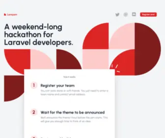Larajam.dev(A weekend) Screenshot