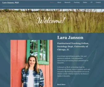 Larajanson.com(Lara Janson) Screenshot