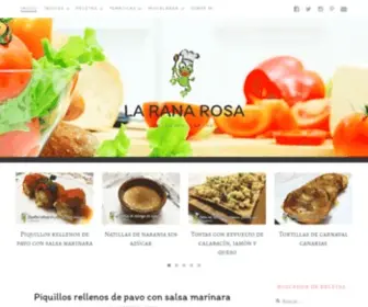 Laranarosa.es(La rana Rosa) Screenshot