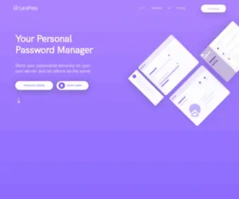 Larapass.net(LaraPass v2) Screenshot