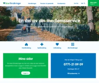 Lararforsakringar.se(Lärarförsäkringar) Screenshot