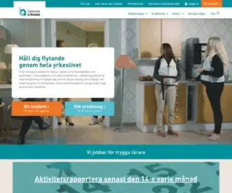 Lararnasakassa.se(Sveriges a) Screenshot