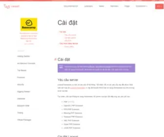Laravel.com.vn(Installation) Screenshot