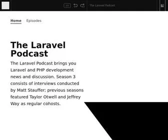 Laravelpodcast.com(The Laravel Podcast) Screenshot